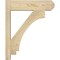 Ekena Millwork Imperial Rough Sawn Craftsman Outlooker, Douglas Fir, 6"W x 20"D x 24"H OUT06X20X24IMP04RDF - alternate 4